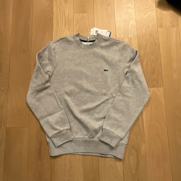 Lacoste Men's Light Gray Crewneck Sweater